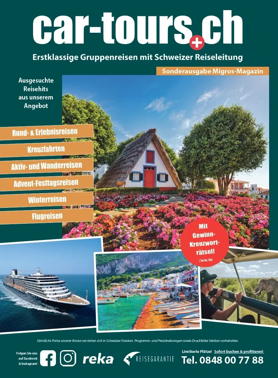 cover migros beilage august 2026 DE